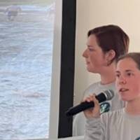 Beaver Island Participants present at Sustainability Fair